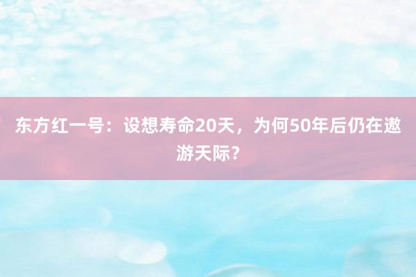 东方红一号：设想寿命20天，为何50年后仍在遨游天际？