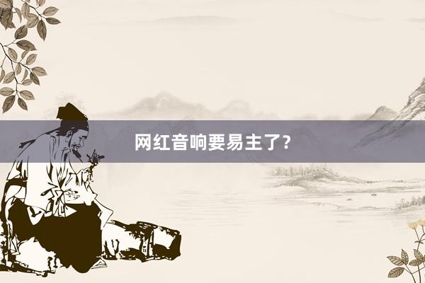 网红音响要易主了？